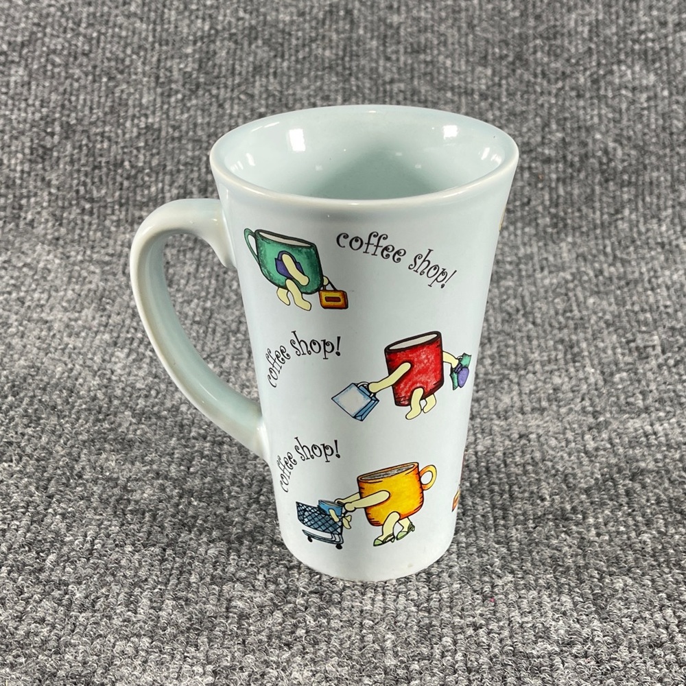*Coffee Shop Baby Blue Coffee-Tea Mug